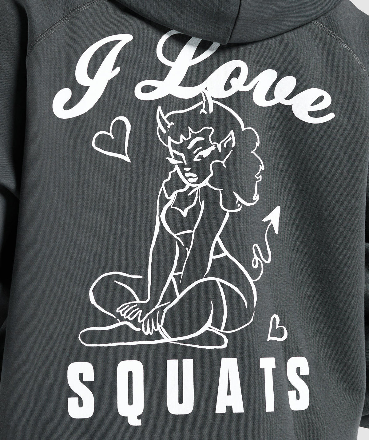 I LOVE SQUATS HOODIE