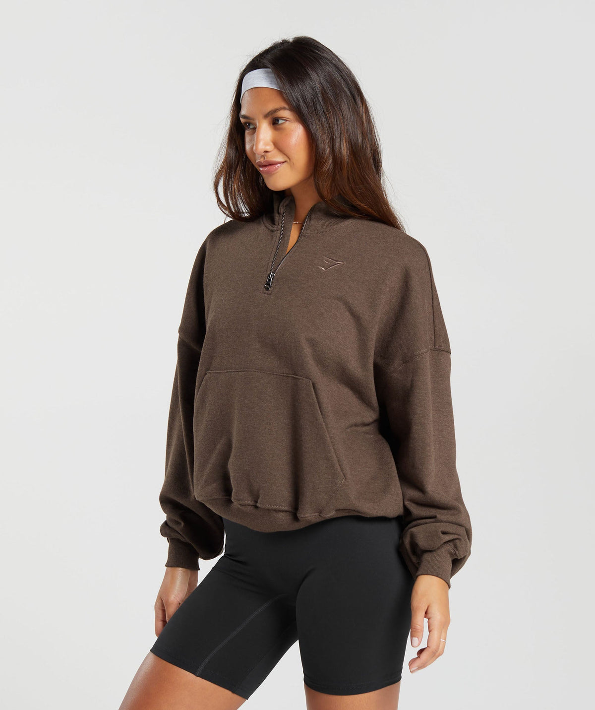 REST DAY SWEATS 1/2 ZIP PULLOVER
