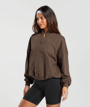 REST DAY SWEATS 1/2 ZIP PULLOVER