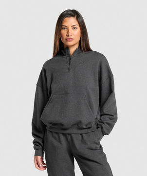 REST DAY SWEATS 1/2 ZIP PULLOVER