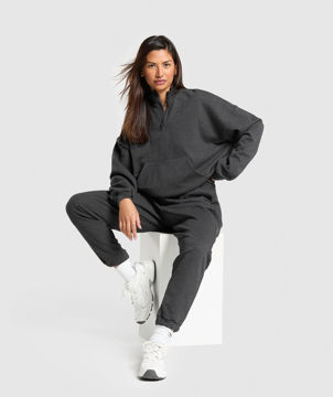 REST DAY SWEATS 1/2 ZIP PULLOVER