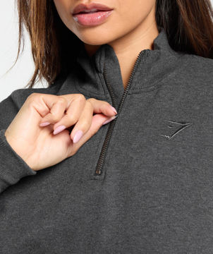 REST DAY SWEATS 1/2 ZIP PULLOVER