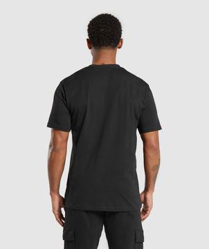 CREST V-NECK T SHIRT