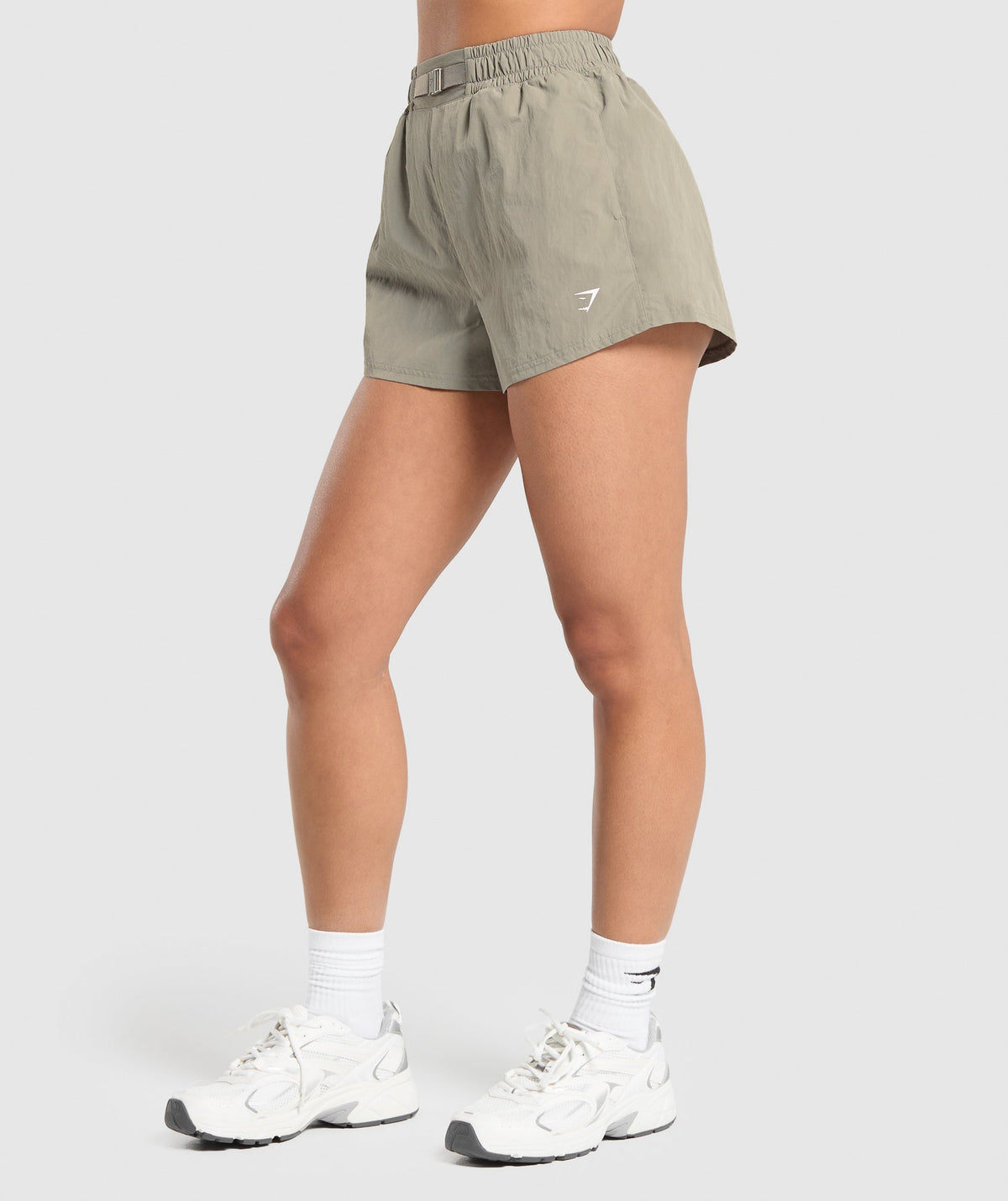 BUCKLE WAISTED SHORTS