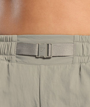 BUCKLE WAISTED SHORTS