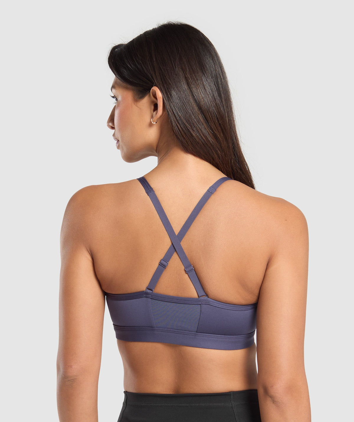 RUCHED SPORTS BRA