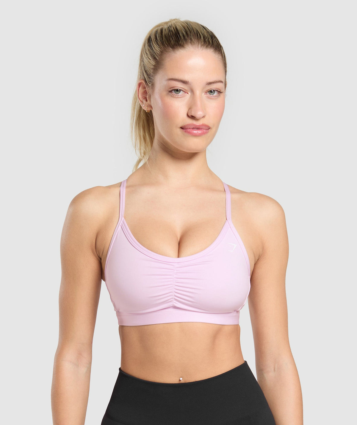 RUCHED SPORTS BRA