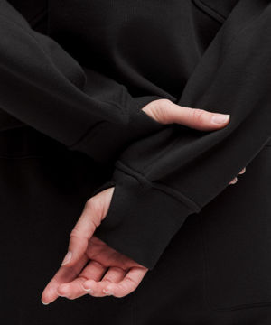 Scuba sweater in oversized fit logo