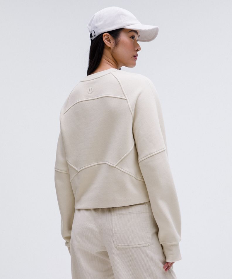 Scuba sweater in oversized fit logo