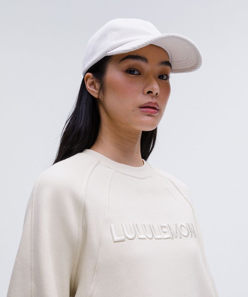 Scuba sweater in oversized fit logo