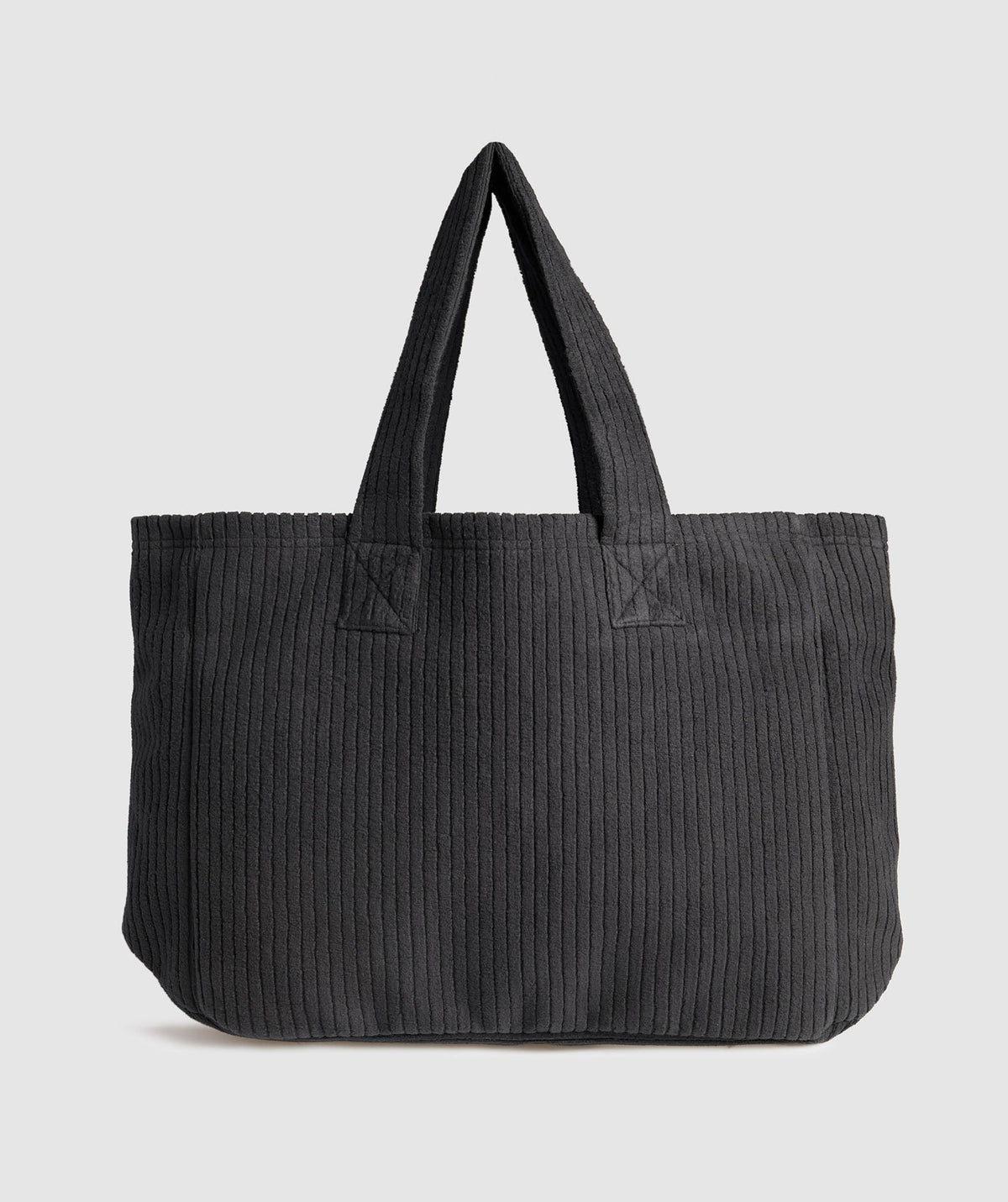 Oversized Cord Tote Bag