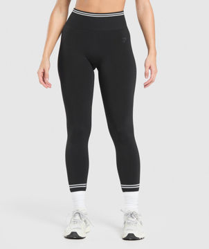 CONTRAST SEAMLESS LEGGINGS