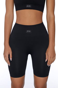 Bo+Tee Biker Shorts in Black