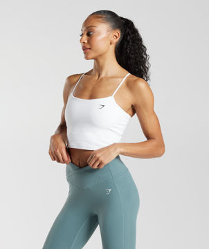 STRAPPY CROP CAMI TANK