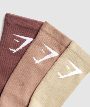 CREW SOCKS 3PK