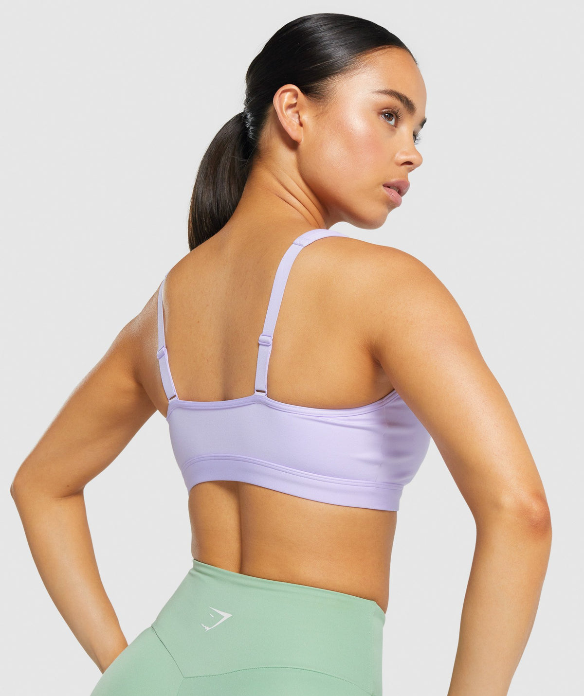 SCOOP NECK SPORTS BRA