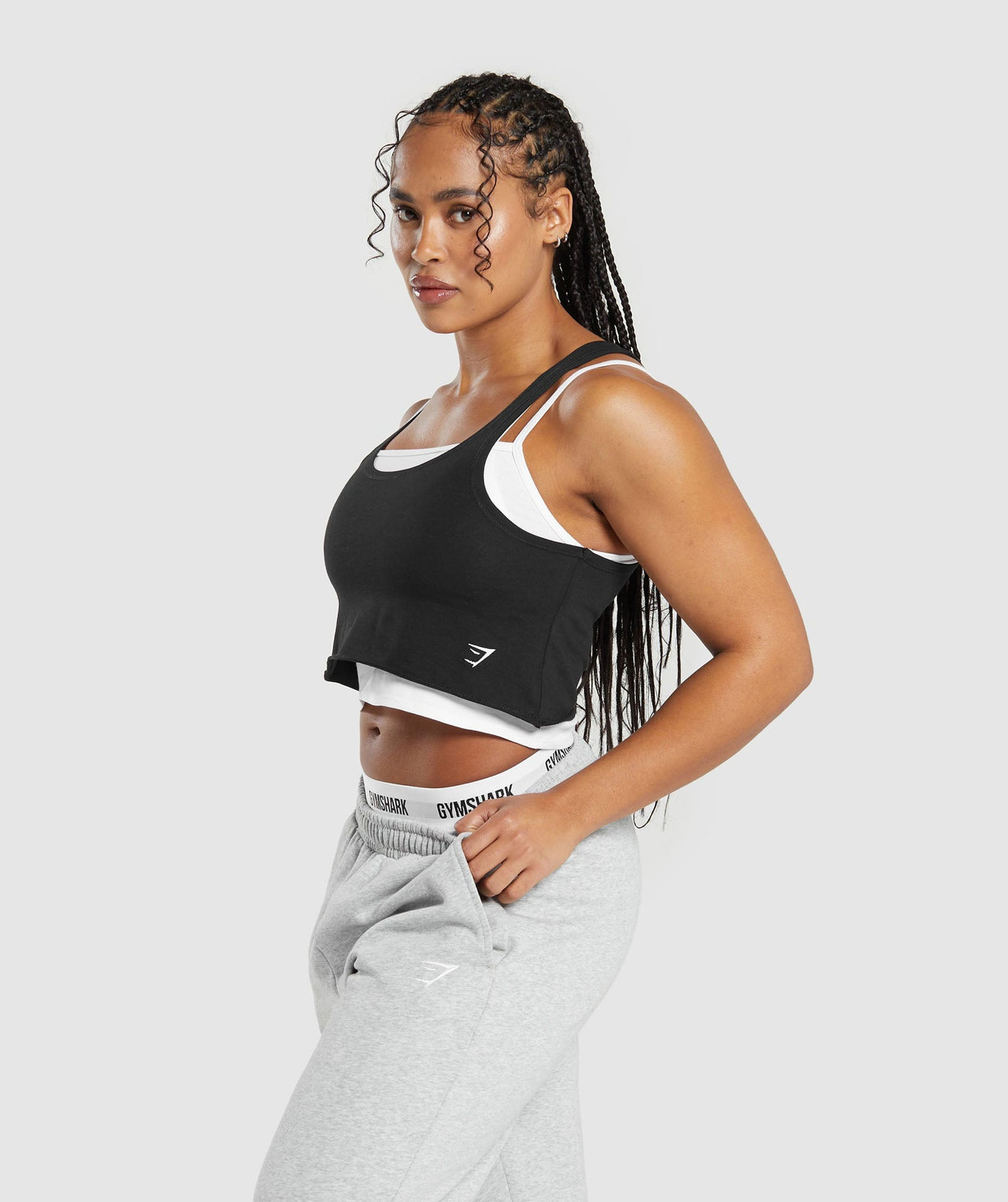 LIFTING 2 IN 1 CROP TANK