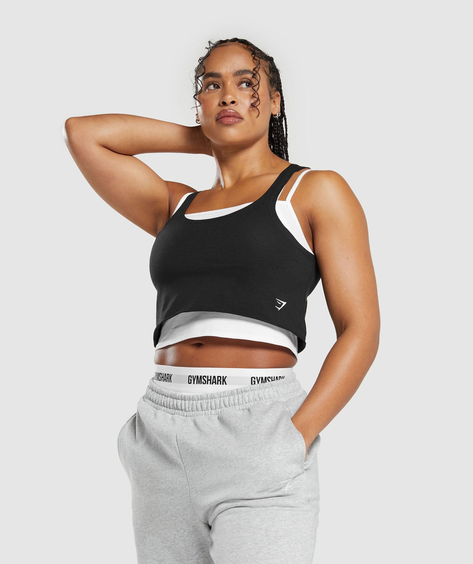 LIFTING 2 IN 1 CROP TANK