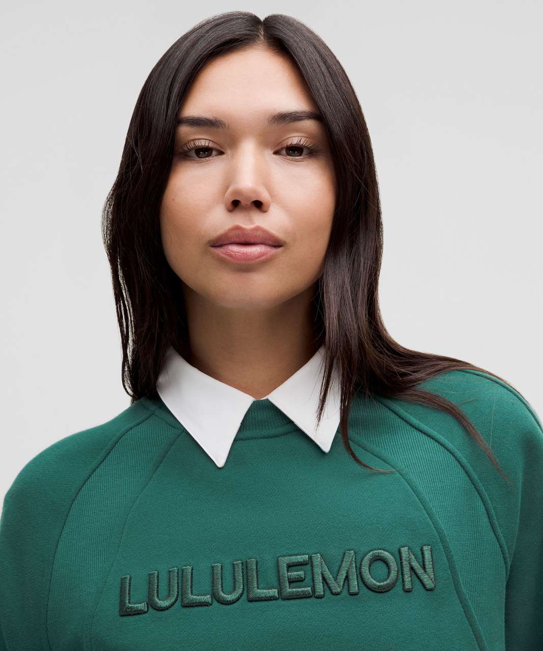 Scuba sweater in oversized fit logo