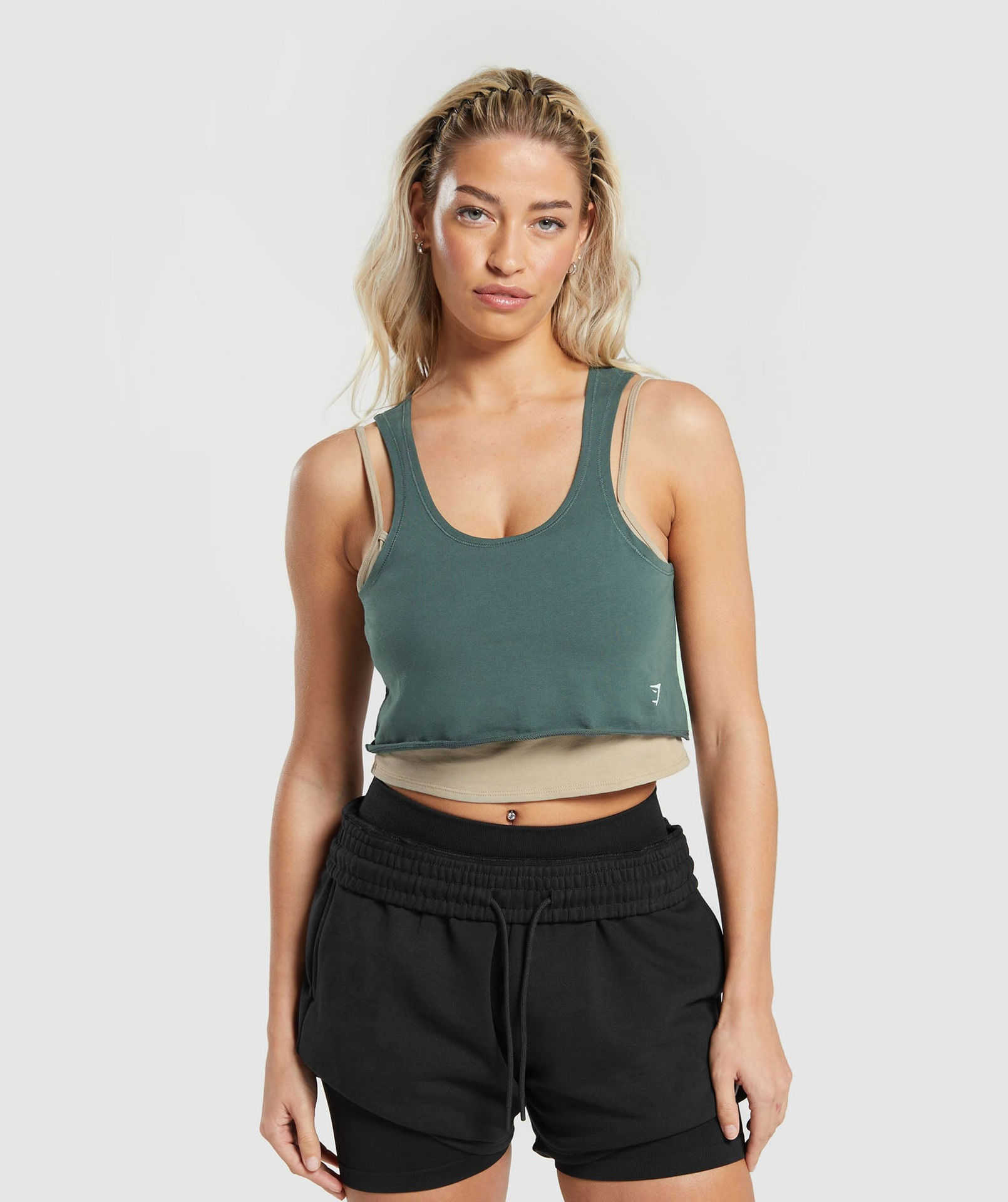 LIFTING 2 IN 1 CROP TANK