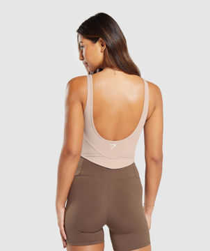 SCOOP BACK CROP TANK