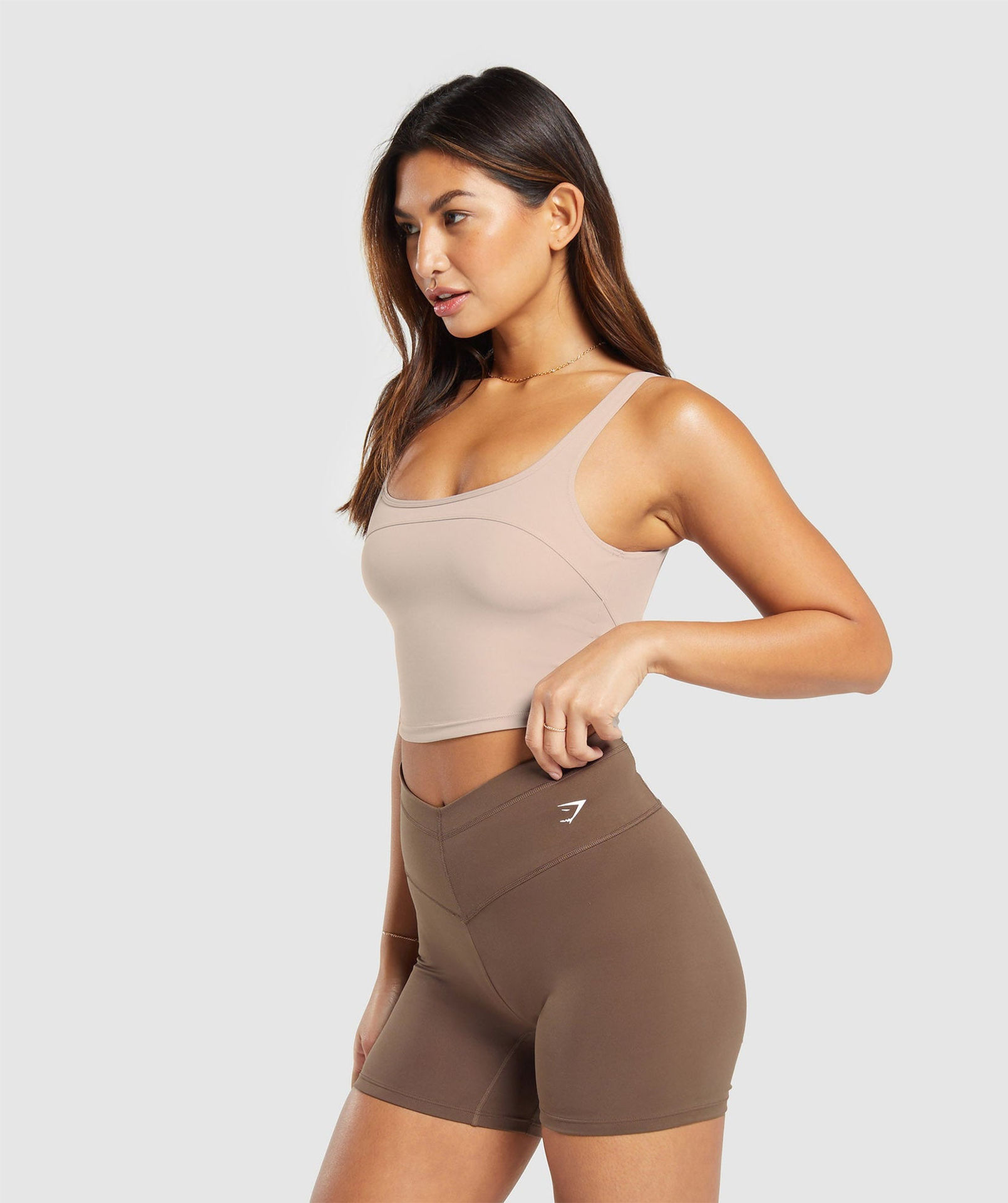SCOOP BACK CROP TANK