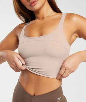 SCOOP BACK CROP TANK
