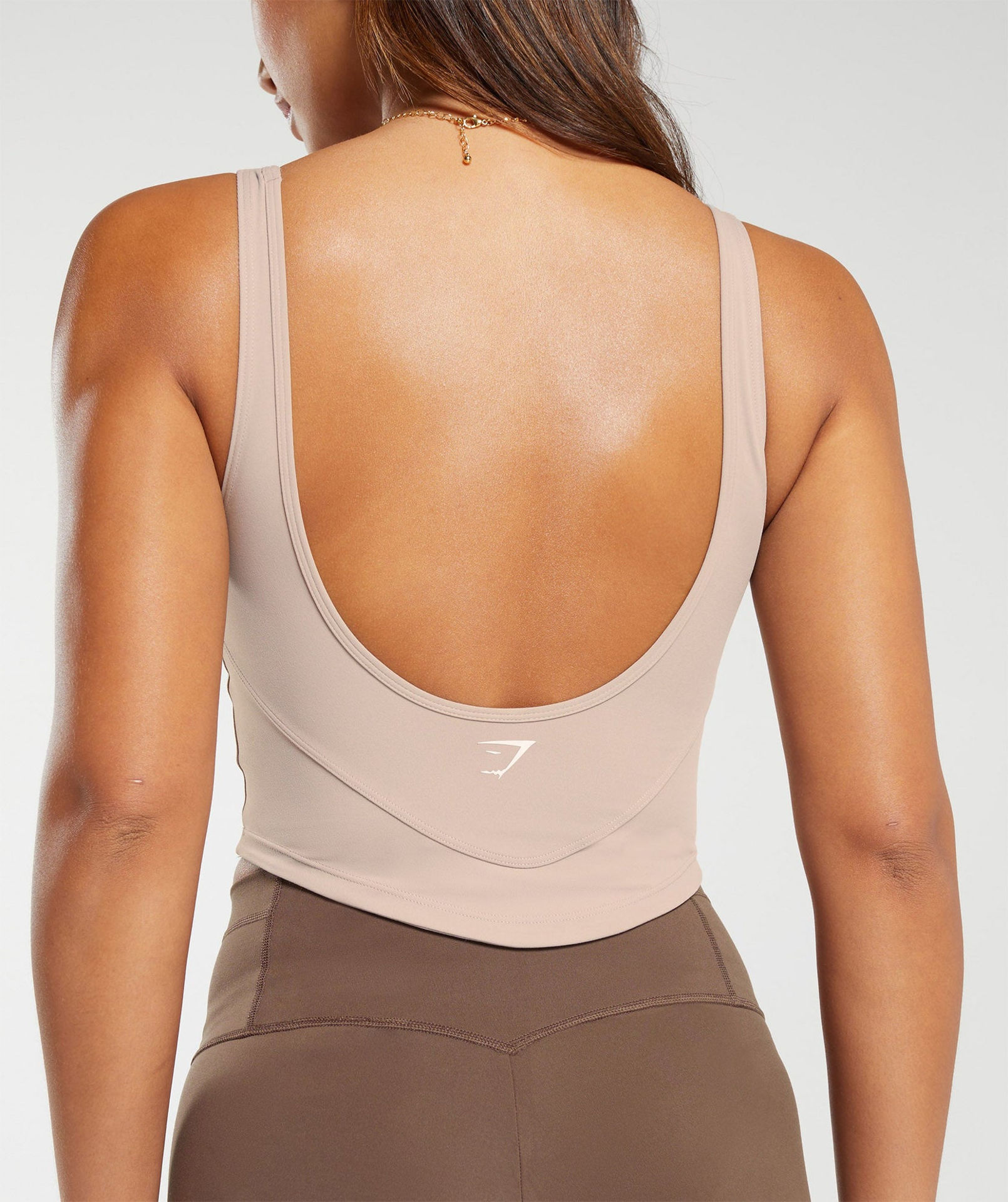 SCOOP BACK CROP TANK