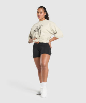 TWO STRONG WOMEN OVERSIZED T-SHIRT