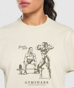 TWO STRONG WOMEN OVERSIZED T-SHIRT
