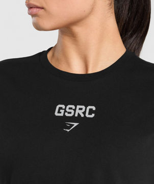 RUNNING GRAPHIC CROP TOP