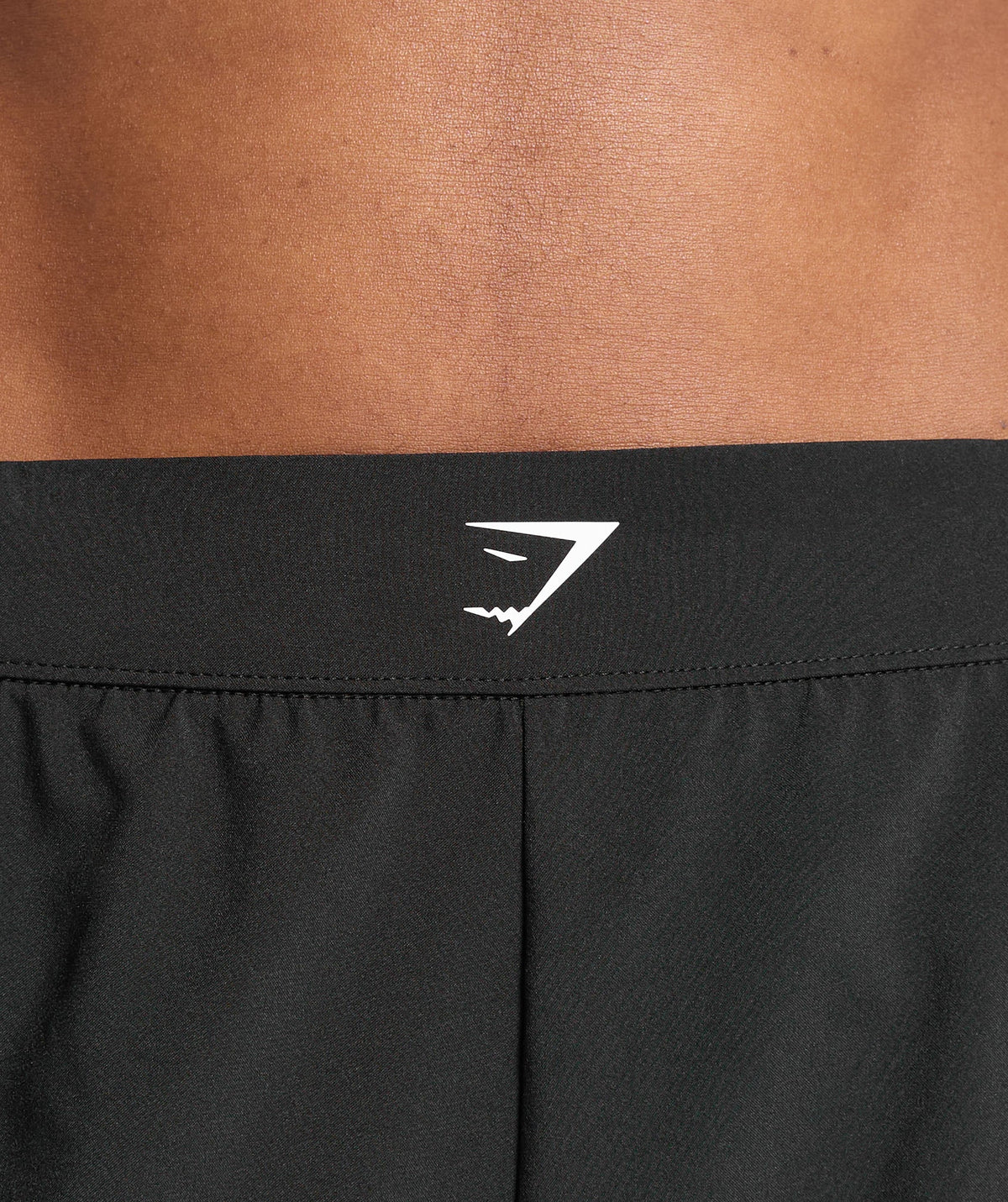 Scallop Hem Shaped Shorts