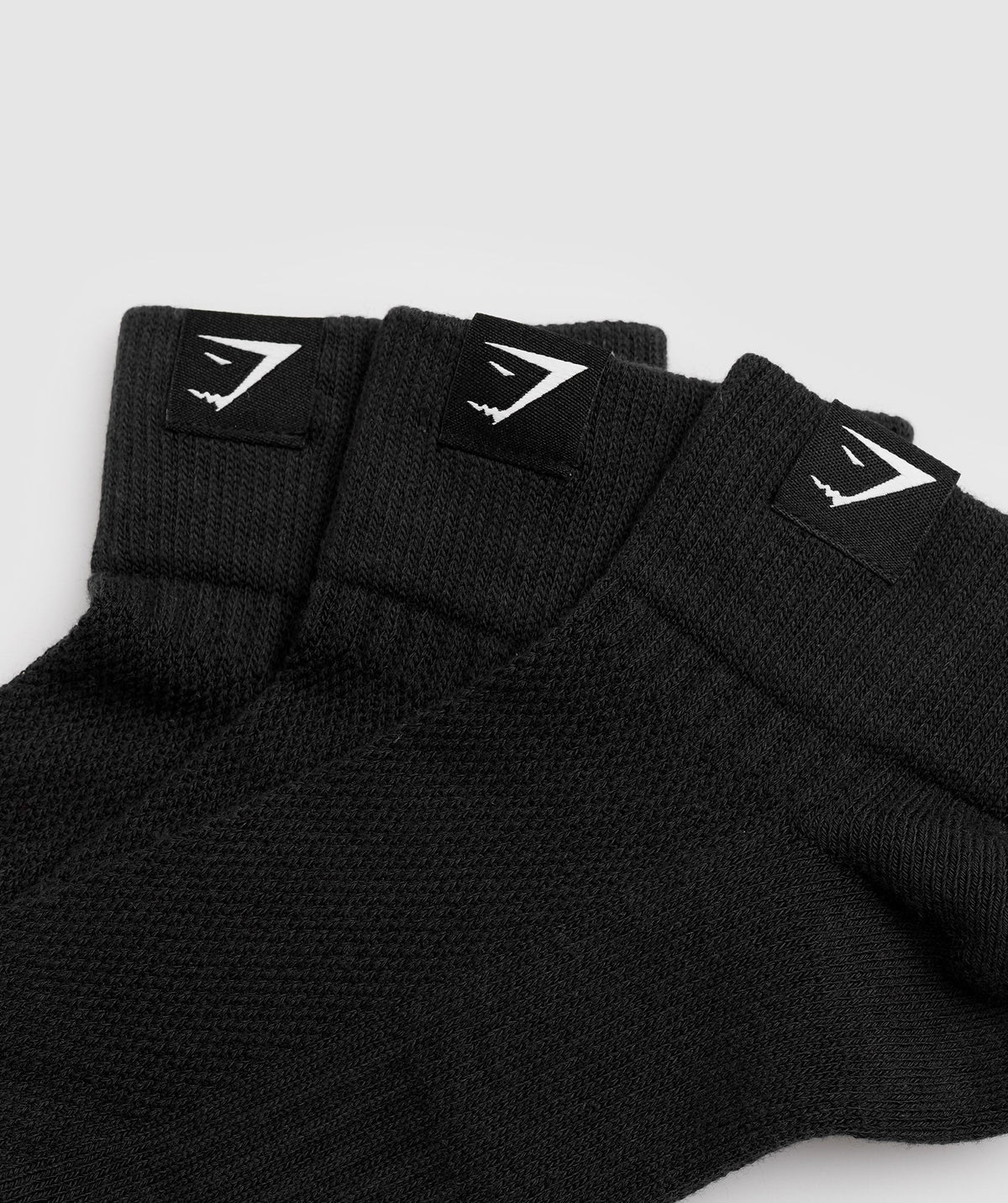 WOVEN TAB QUARTER SOCKS 1PK