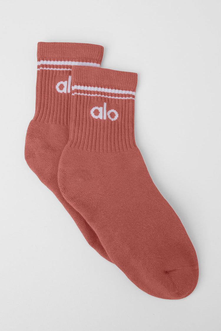 Unisex Half-Crew Throwback Sock