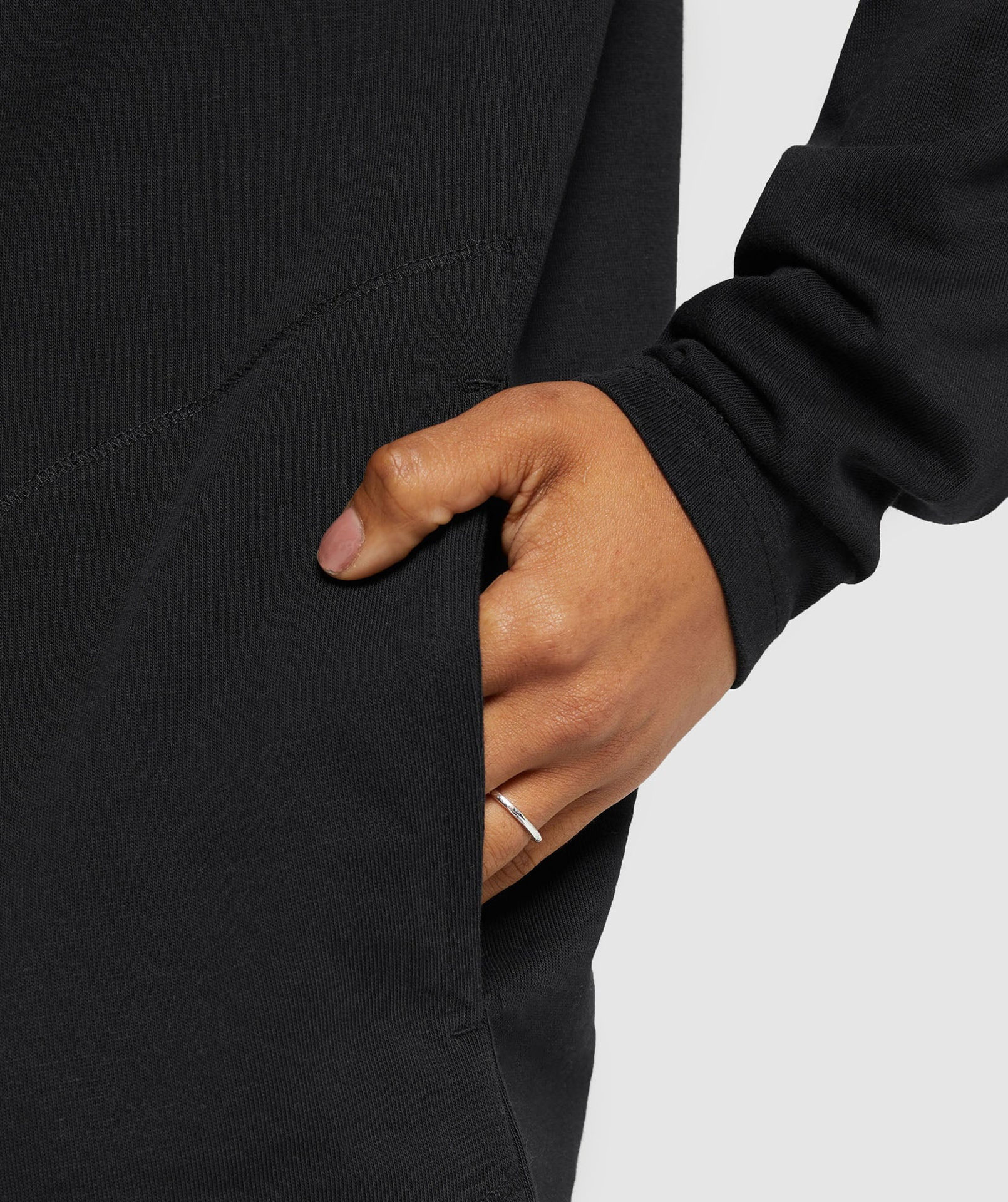 HEAVYWEIGHT COTTON LONG SLEEVE TOP