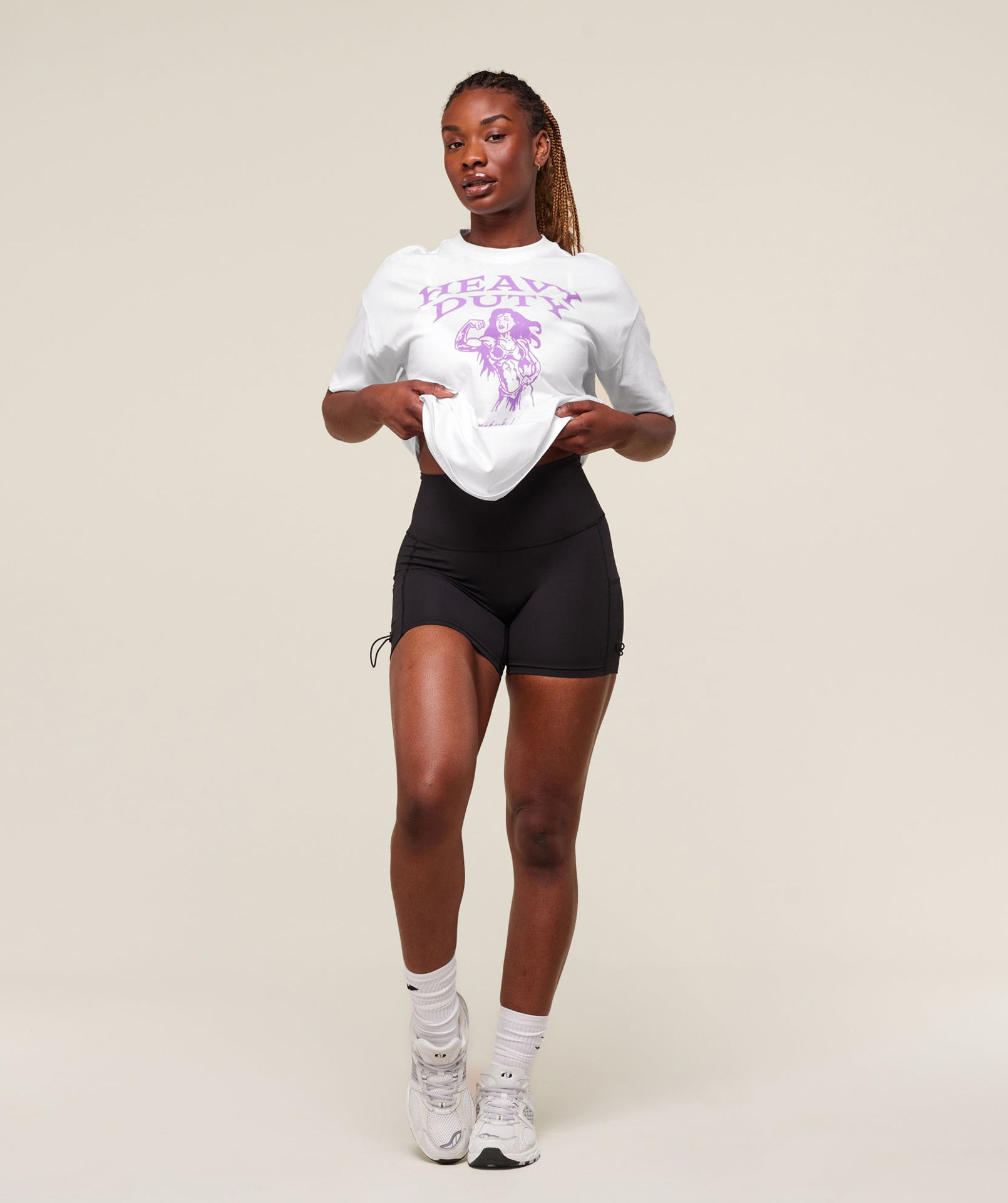 HEAVY DUTY GRAPHIC OVERSIZED T-SHIRT