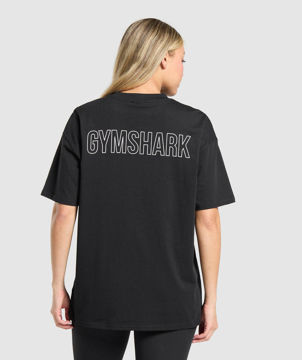 Trace Graphic Oversized T-shirt