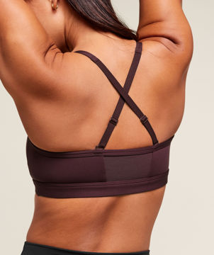 RUCHED SPORTS BRA