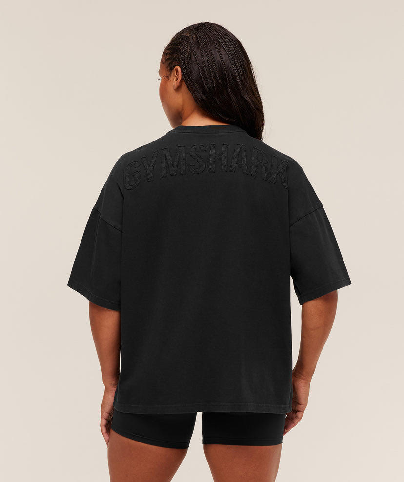POWER WASHED  OVERSIZED SWEATSHIRT
