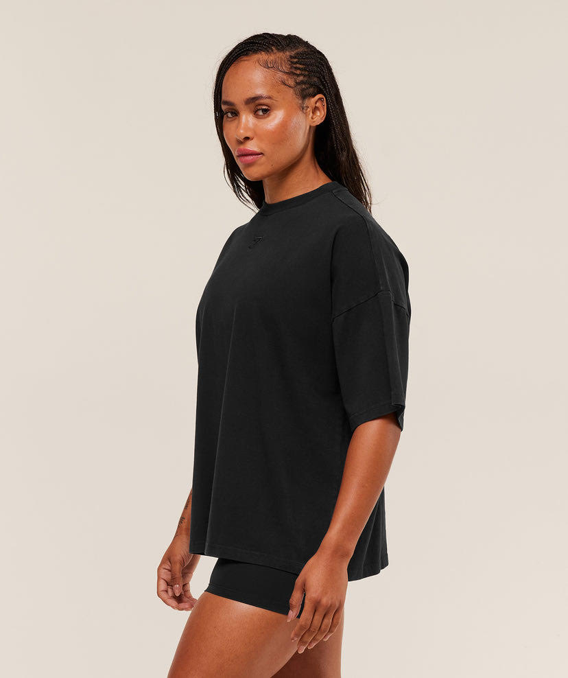 POWER WASHED  OVERSIZED SWEATSHIRT