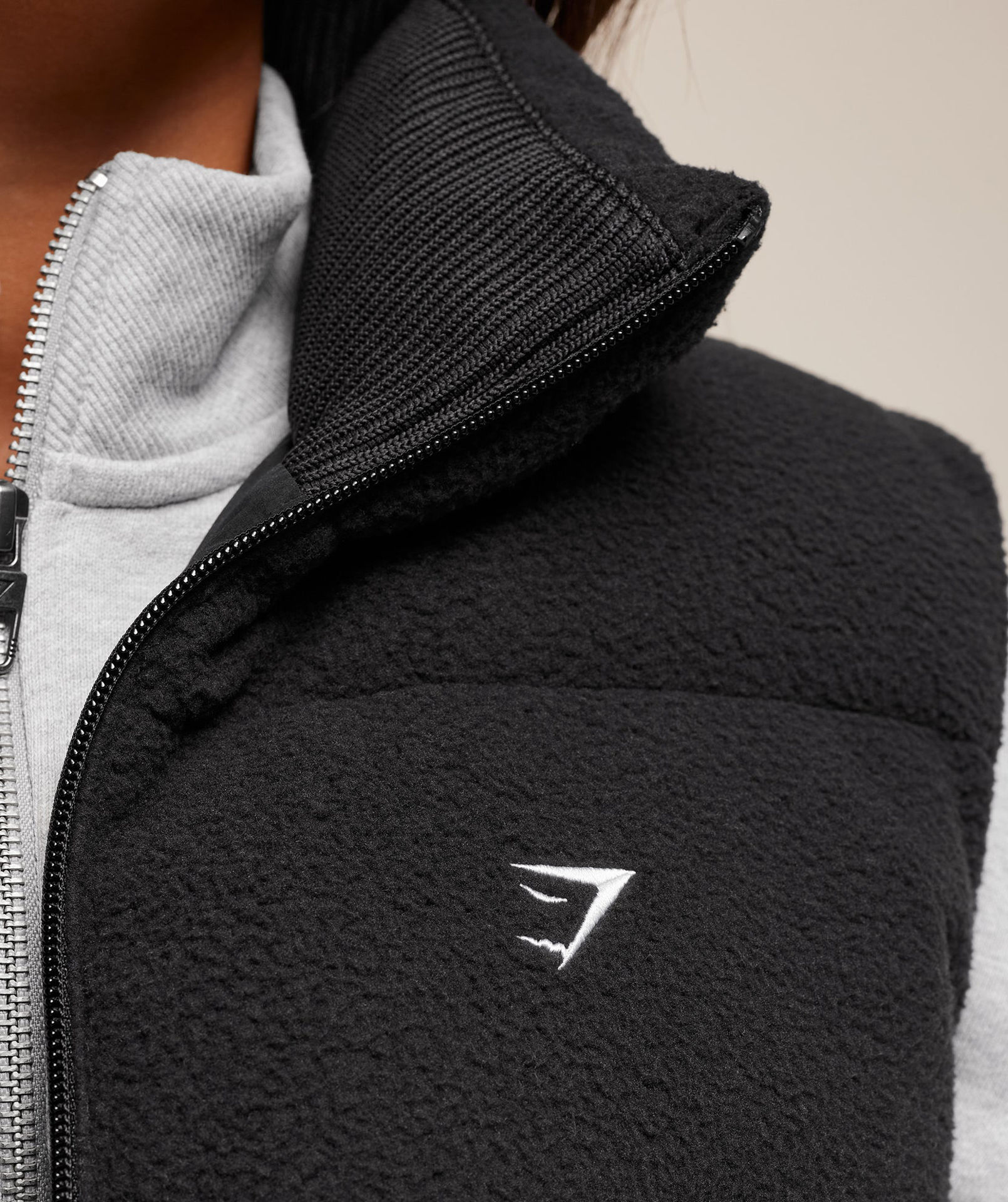 BORG PUFFER VEST