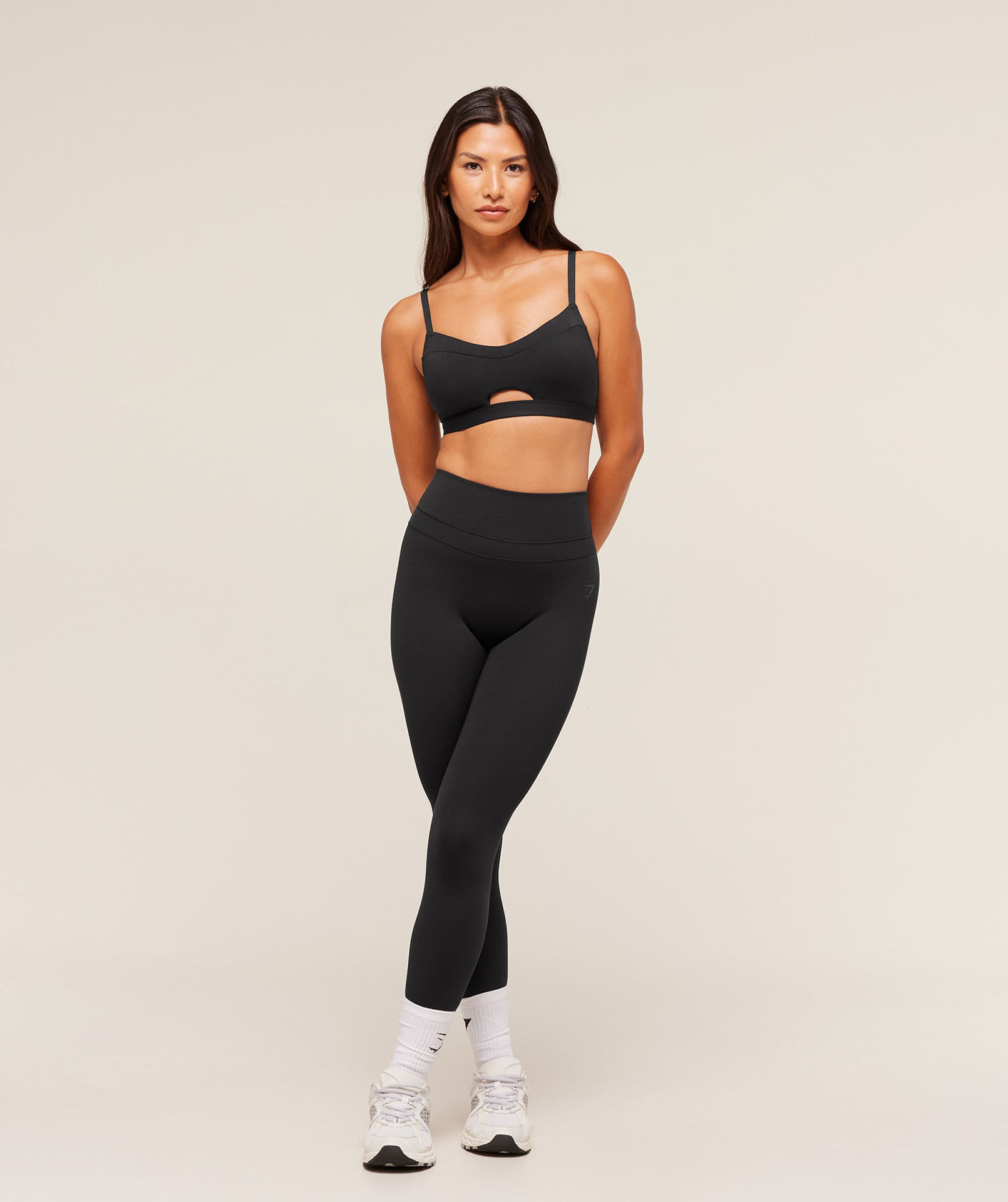 BALCONY PEEKABOO SPORTS BRA