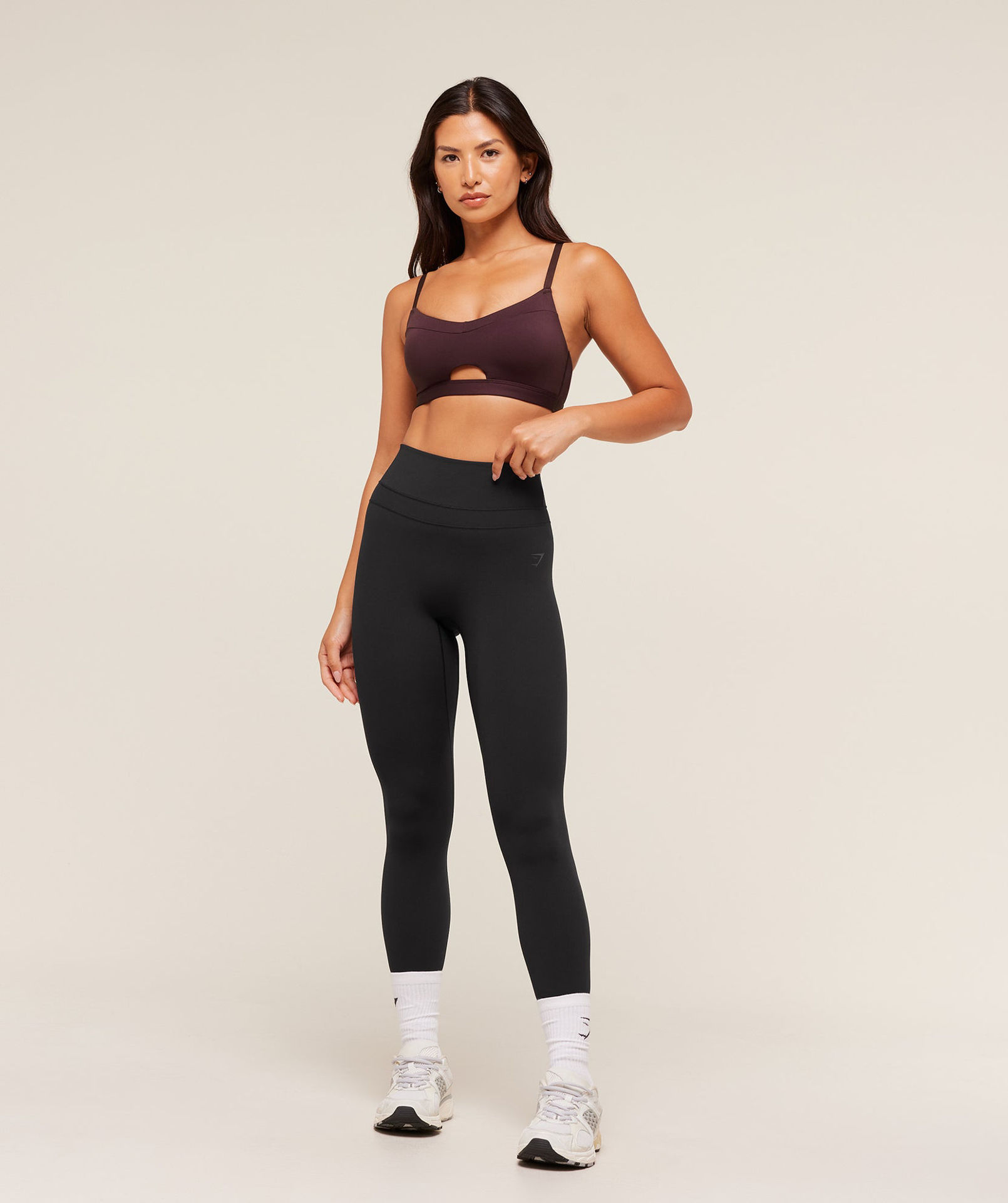 BALCONY PEEKABOO SPORTS BRA