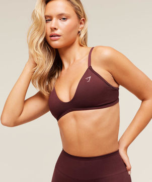 Soft Sculp V-neck sports bra