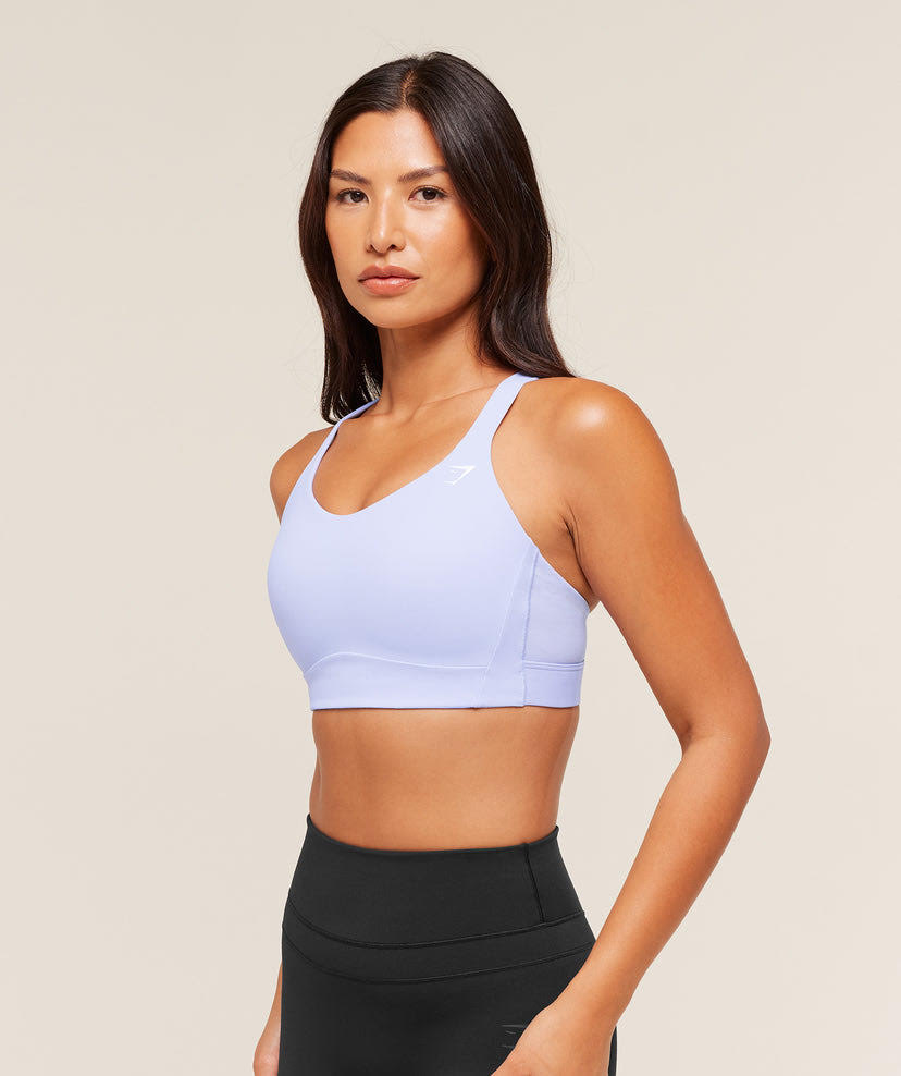 Crossover Strap High Support Sports Bra