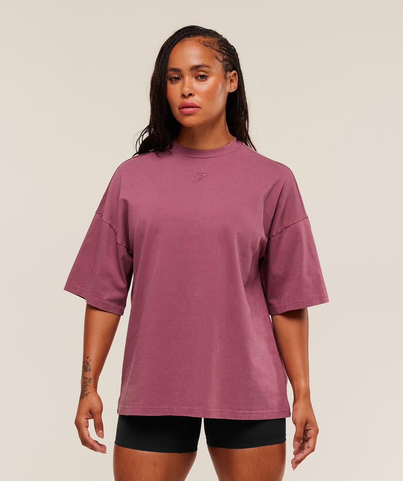 POWER WASHED  OVERSIZED SWEATSHIRT