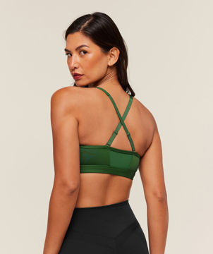 RUCHED SPORTS BRA