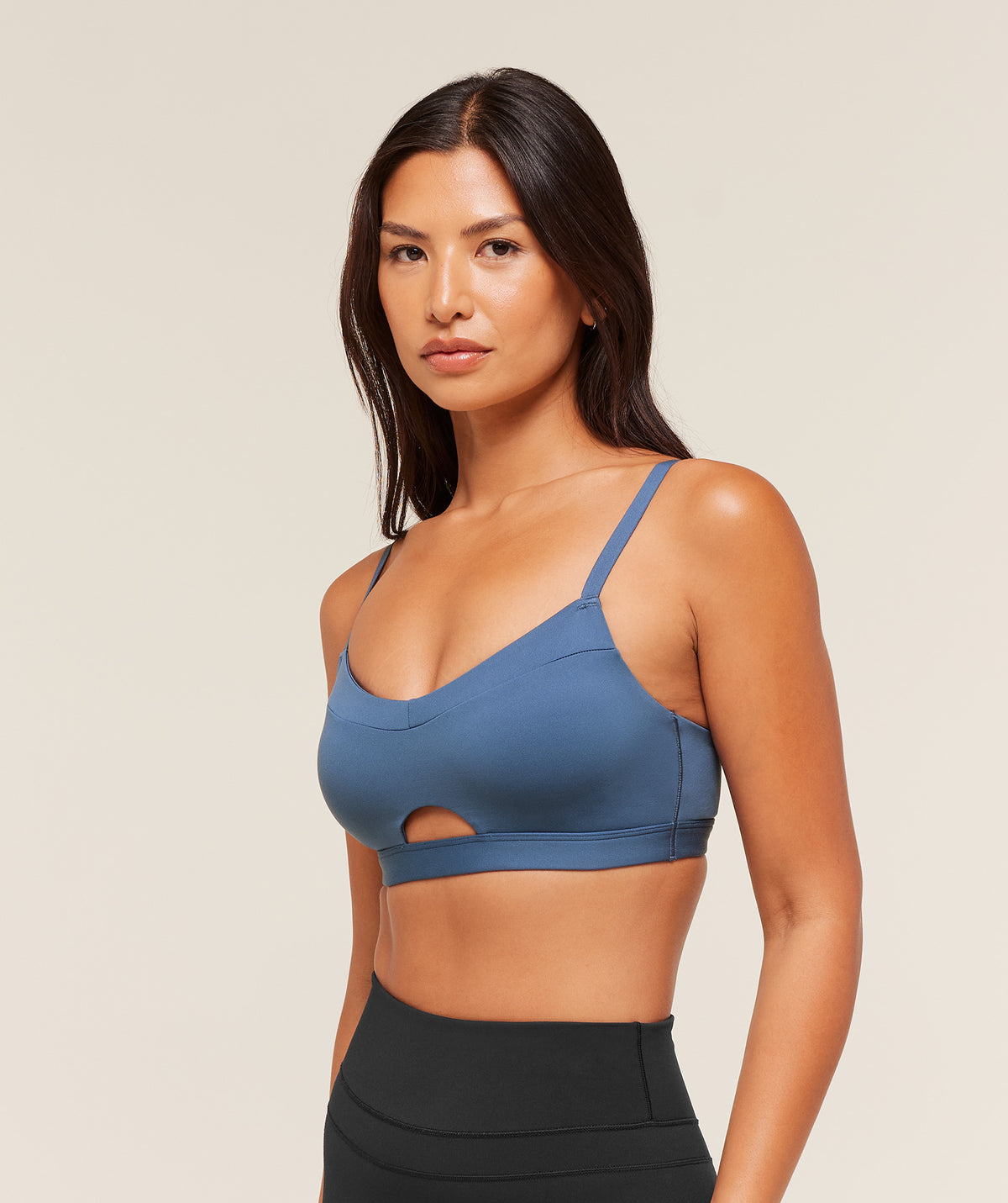 BALCONY PEEKABOO SPORTS BRA