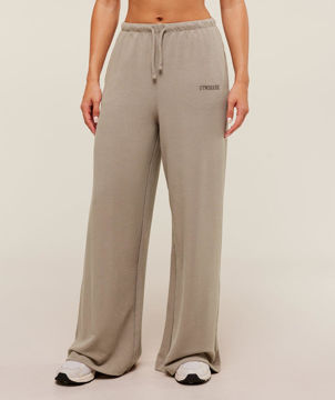 Waffle Wide Leg Pants