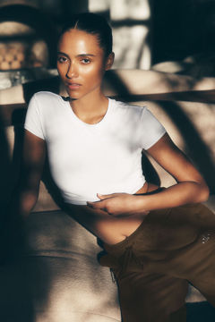 Alo Finesse Alosoft Crop-T-Shirt